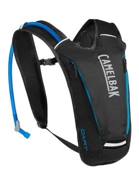 CamelBak Black Hydration Pack with Blue Accents